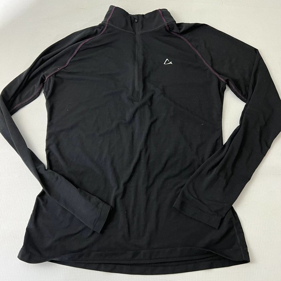 Paradox Tops Paradox Merino Blend Top Long Sleeve Quarter Zip Dri